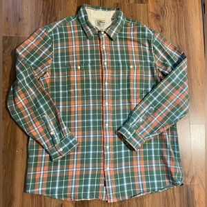 Faherty The Surf Organic Cotton Flannel Button-Up Shirt 3XLT